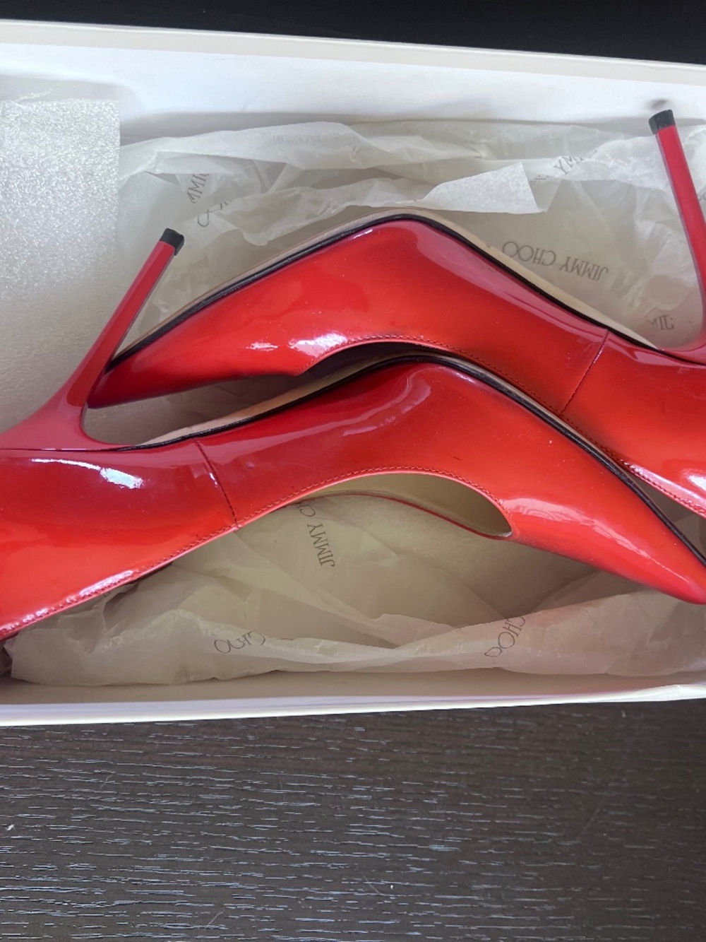 Jimmy Choo Abel Size 36.5 Tangerine